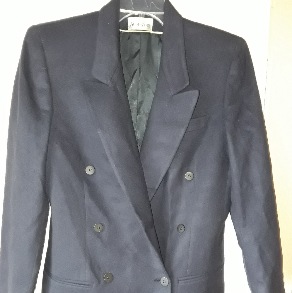 Augustus Classic Double Breast Navy Blazer